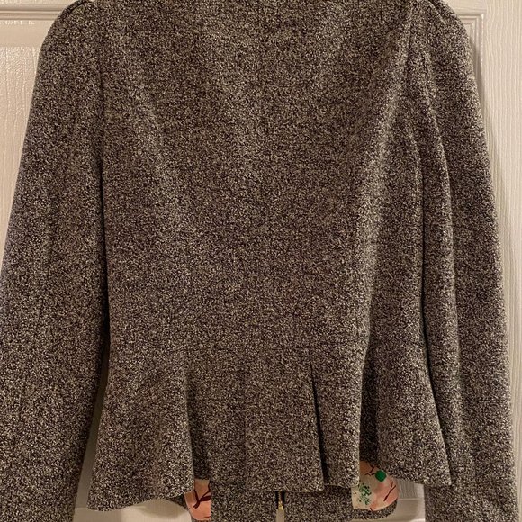 EUC Anthropologie Elevenses B/W Blazer 6 - Picture 8 of 8